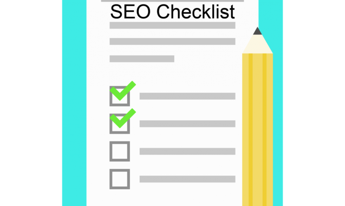 update seo tasks checklist